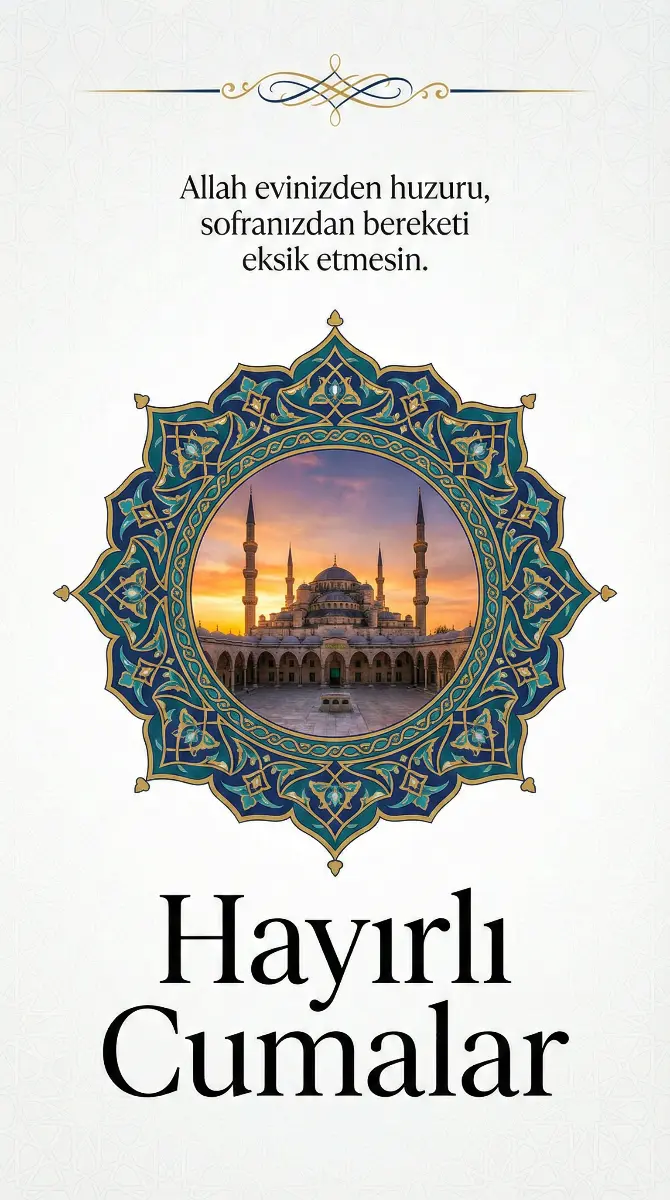 Resimli Cuma Mesajı 6