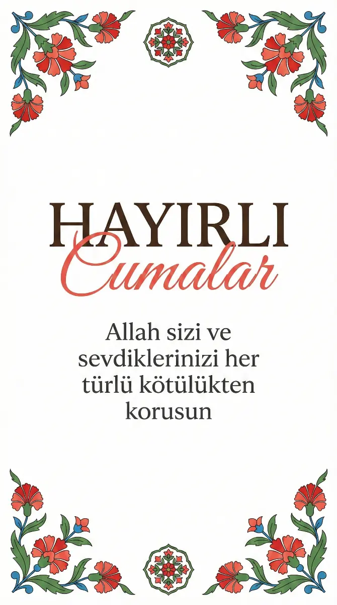 Resimli Cuma Mesajı 9