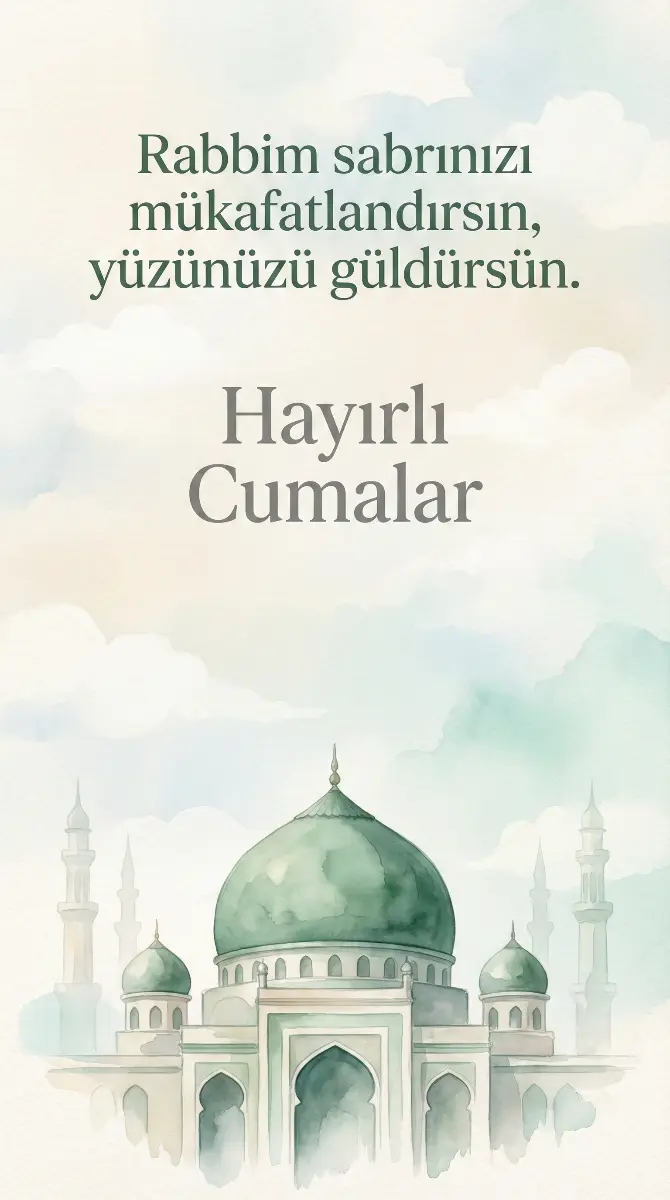 Resimli Cuma Mesajı 18