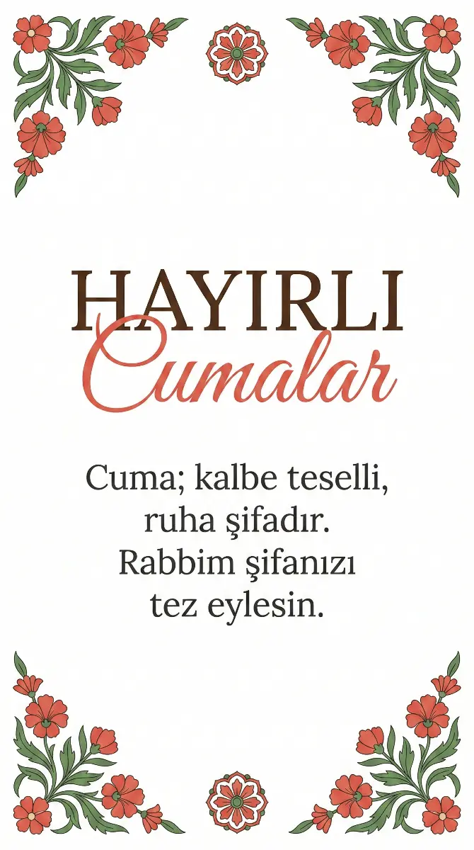 Resimli Cuma Mesajı 9