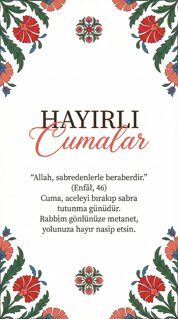 Resimli Cuma Mesajı 12