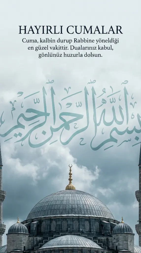 Resimli Cuma Mesajı 4