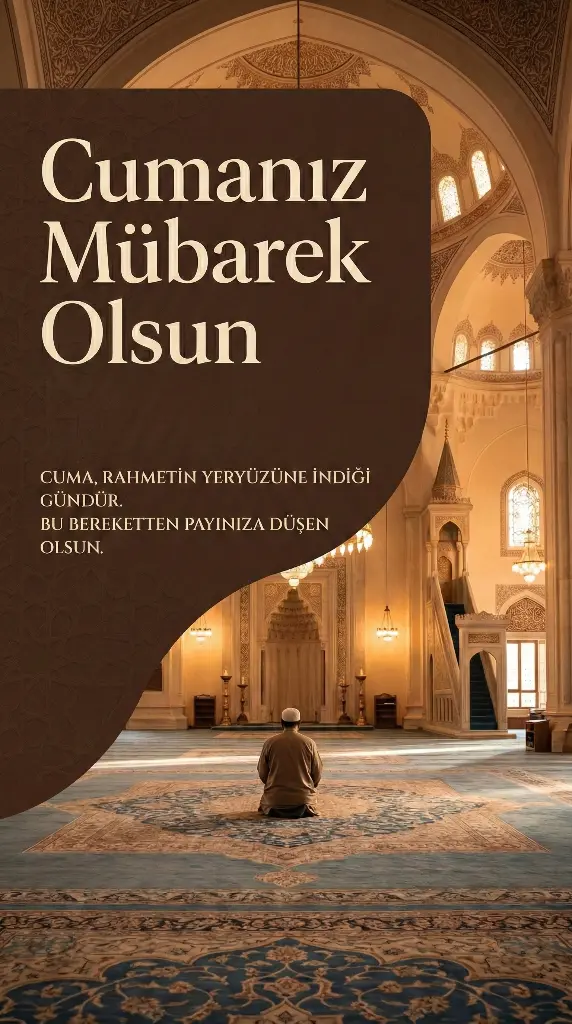 Resimli Cuma Mesajı 6