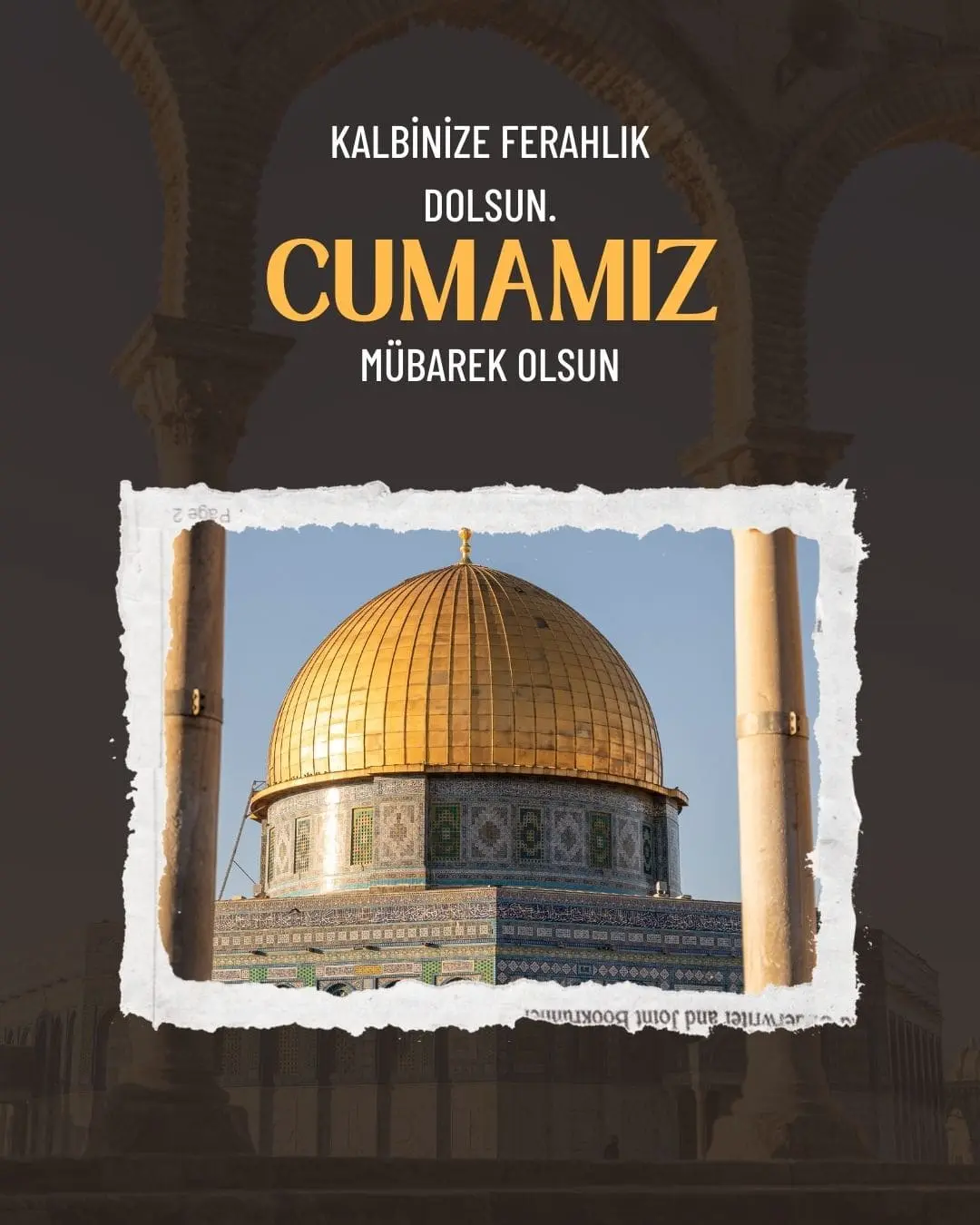 Anlamlı Resimli Cuma Mesajları 1