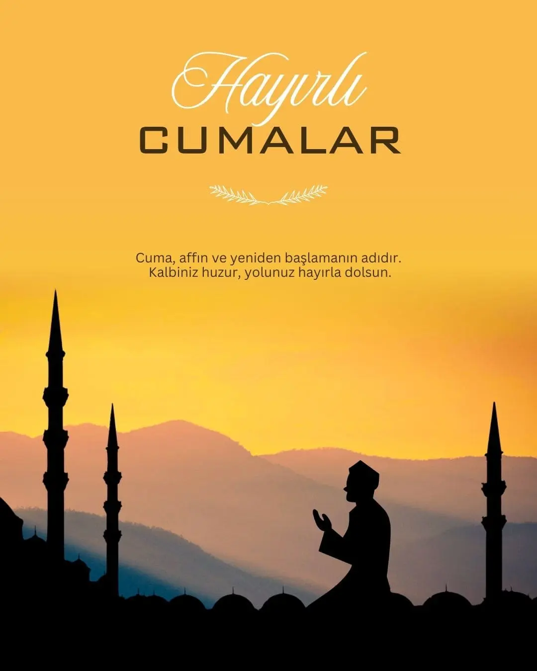 Anlamlı Resimli Cuma Mesajları 2