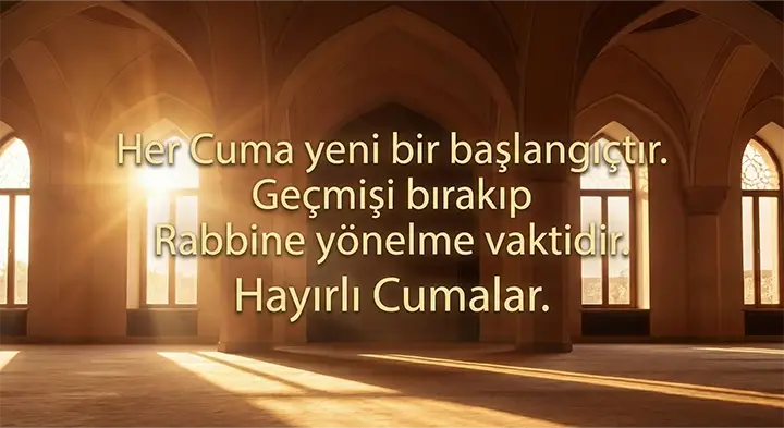 “Hayırlı Cumalar” Resimli Cuma Mesajları 2