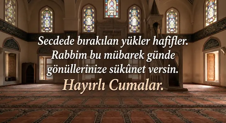 “Hayırlı Cumalar” Resimli Cuma Mesajları 3