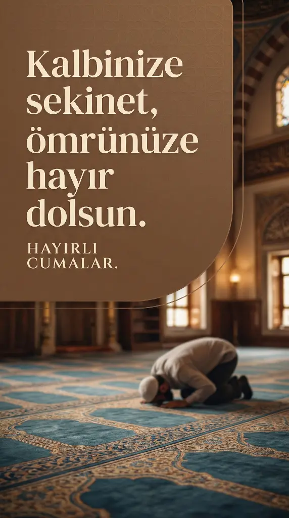 Resimli Cuma Mesajı 8