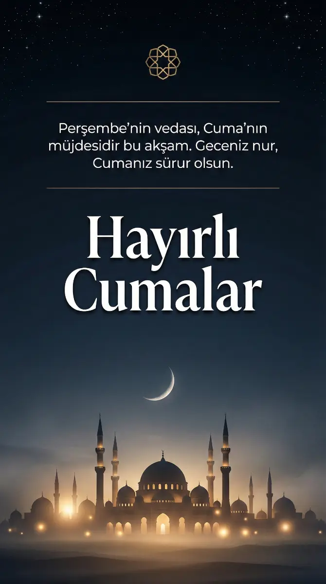 Cuma Akşamı Mesajları 2