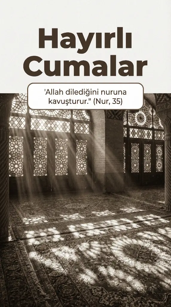 Resimli Cuma Mesajı 1