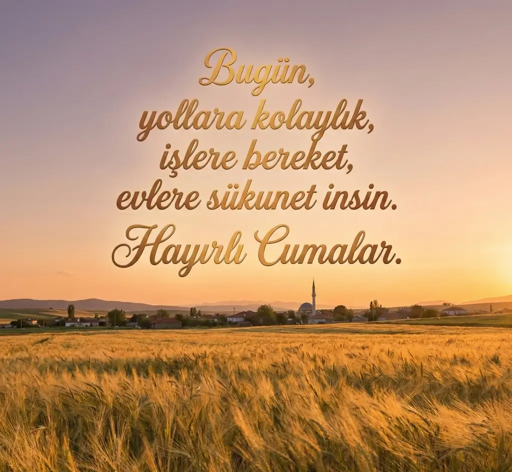 Resimli Cuma Mesajı 8