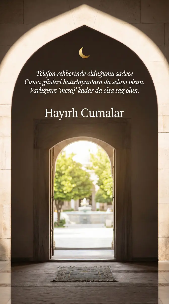 Kinayeli Cuma Mesajları 1