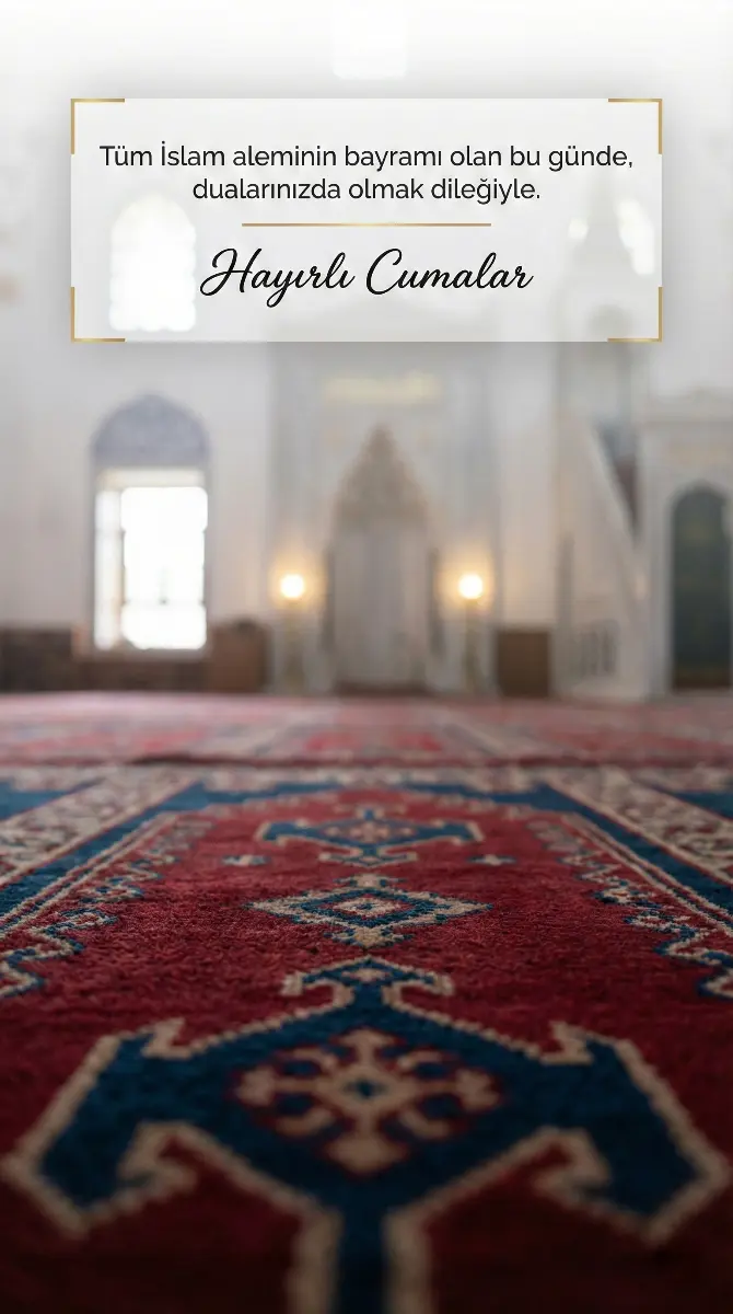 Hayırlı Cumalar İçeren Mesajlar 3