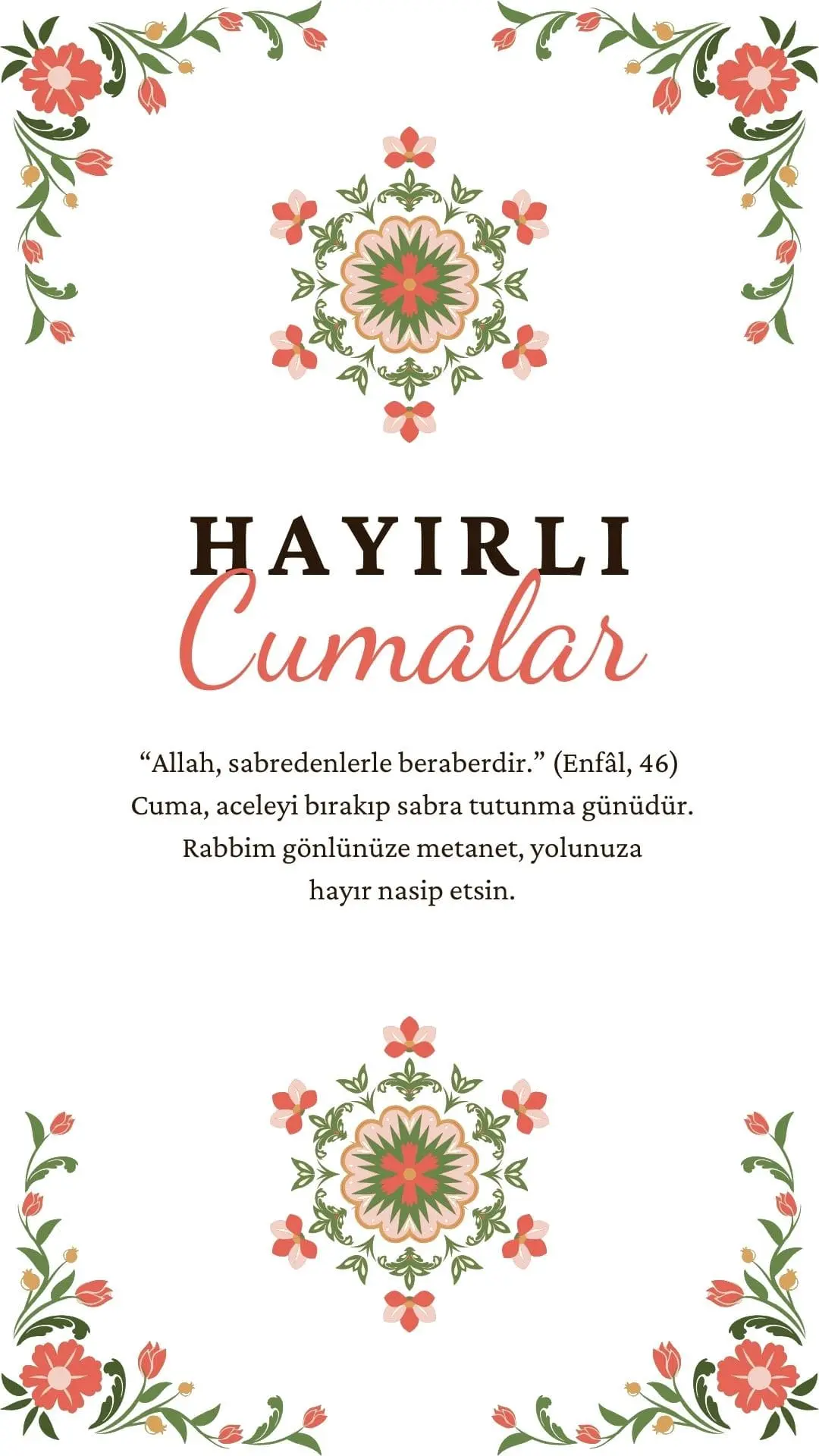 Yeni Resimli Cuma Mesajları 9